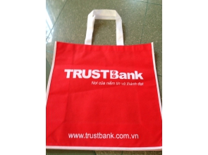 Túi vải không dệt túi hộp mẫu TrustBank